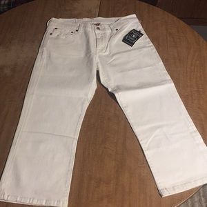 New lucky brand crop jean size 27